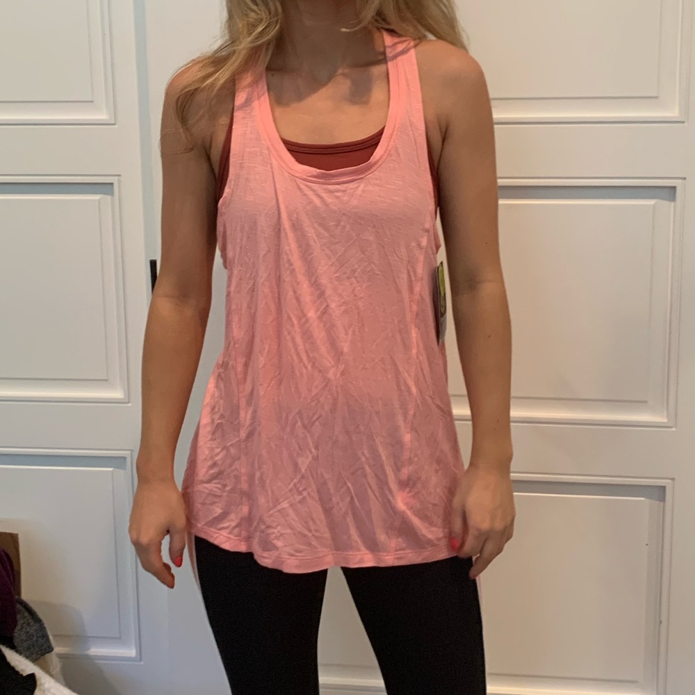 Two-in-One Flowy Yoga Workout shirt